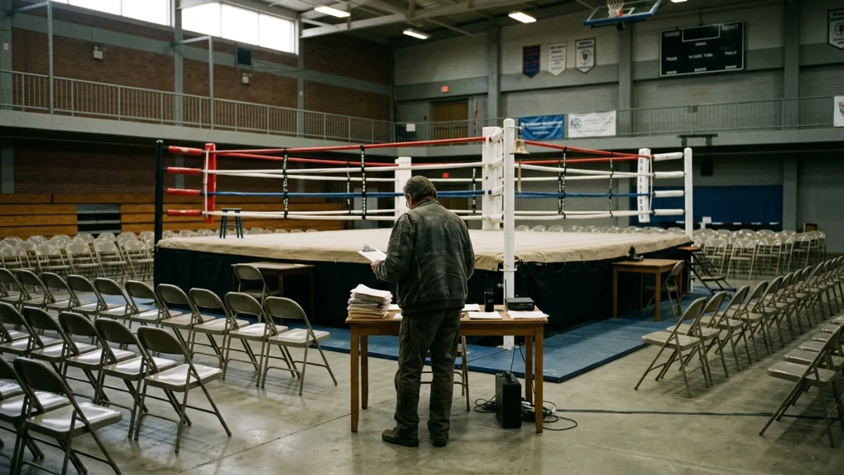 BOXING SHOWS DECLINING IN NUMBERS