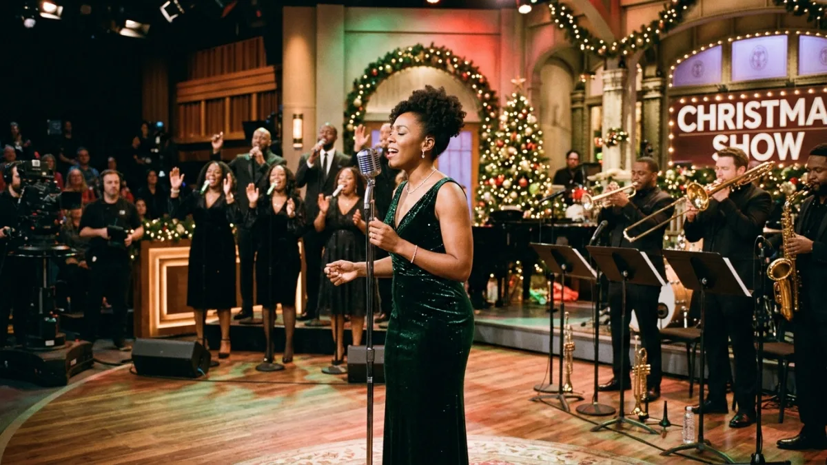 DARLENE LOVE ON DAVID LETTERMAN (CHRISTMAS) “COME ON HOME”