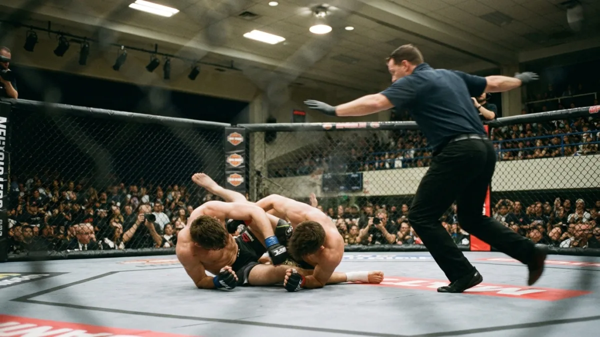 DOUBLE MMA KNOCKOUT!
