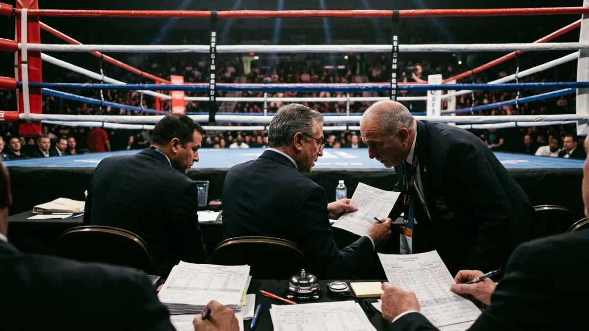EXPLAINING HOW A WORLD TITLE FIGHT WAS FIXED