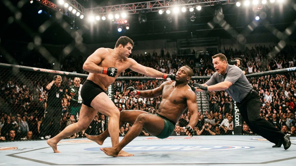 EX-UFC KING FRANK MIR KO’S GIANT SILVA
