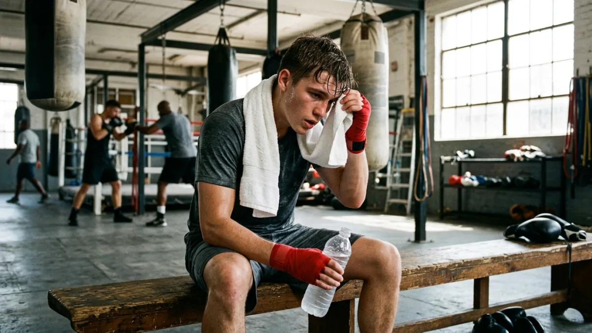 GATORADE DOES FEATURE ON BOXER BOBBY HORNSBY