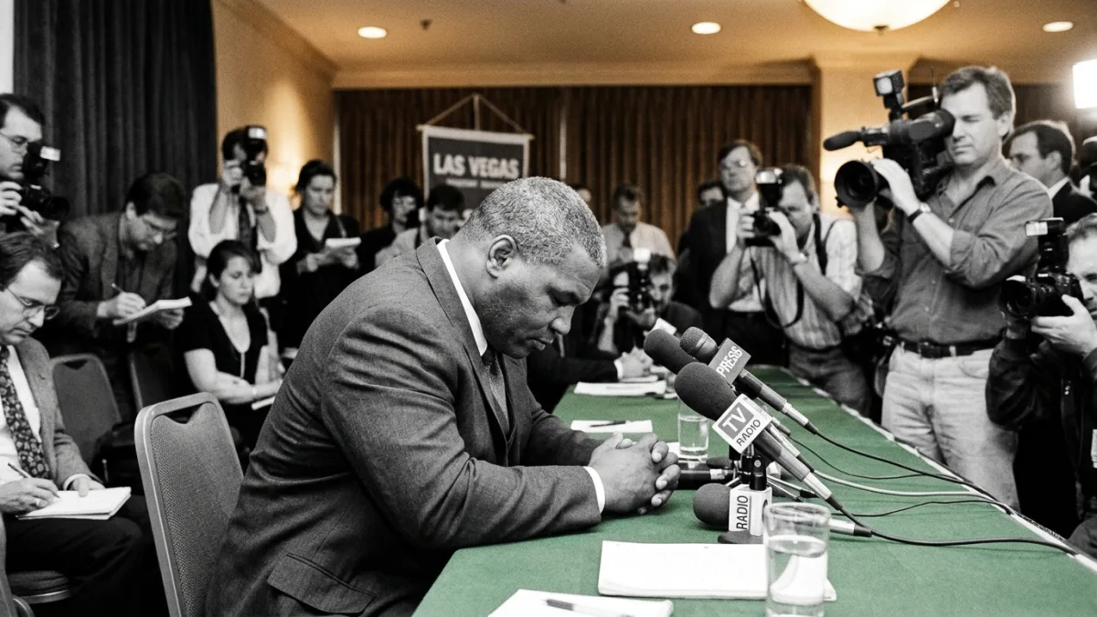 GEORGE FOREMAN, HIV+ MORRISON FLASHBACK!