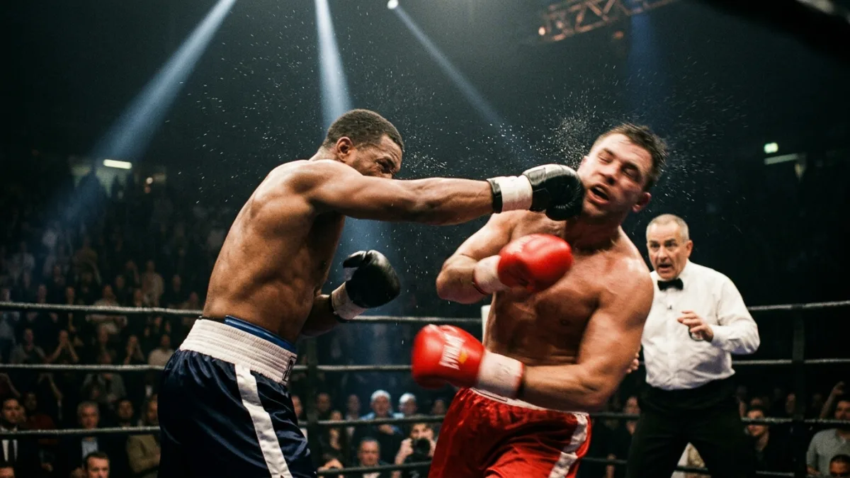 HARD HITTING BOXING NOTES LEAVE BRUISE