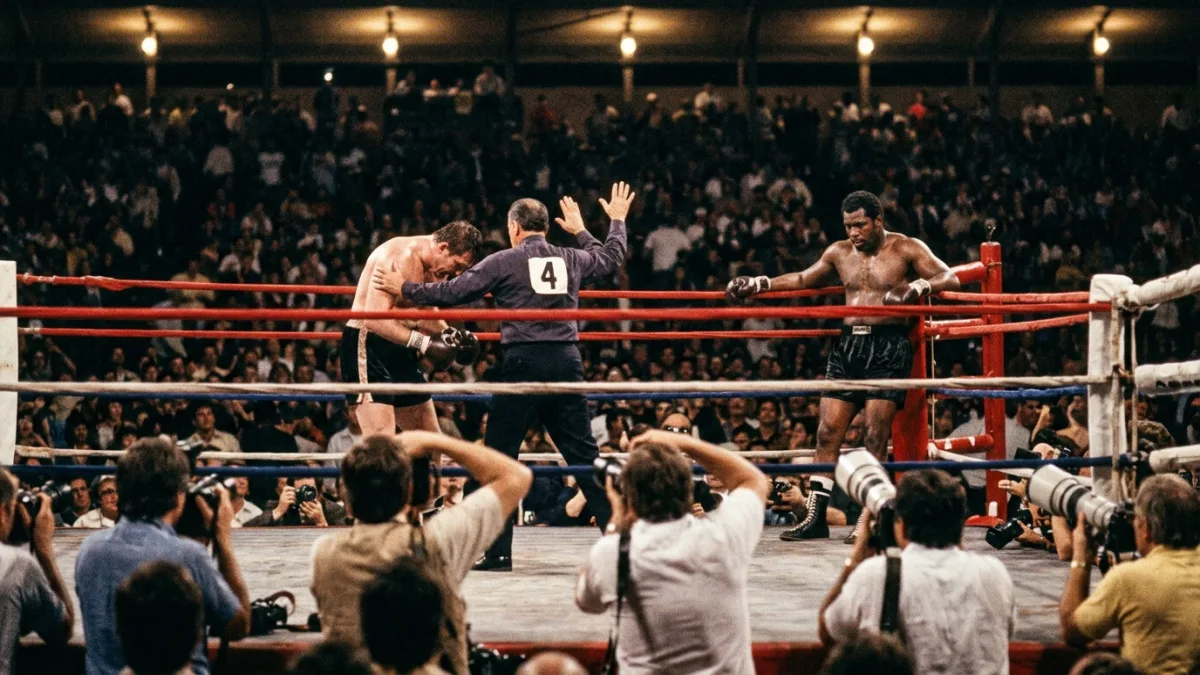 Holmes Stops Cooney in the 13th at Caesars Palace in 1982