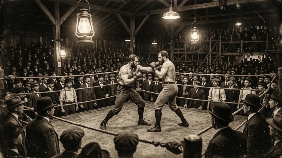 Jeffries vs Fitzsimmons in 1899 Ended With the Boilermaker's Eleventh-Round Knockout at Coney Island Before the 1902 Rematch