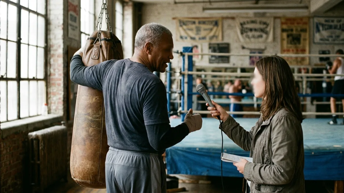 LISTEN RING TALK BOXING REPLAY AND LARRY HOLMES