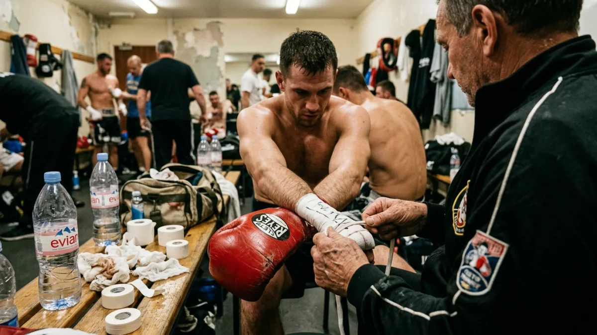TIME FOR SMALLER BOXING GLOVES!