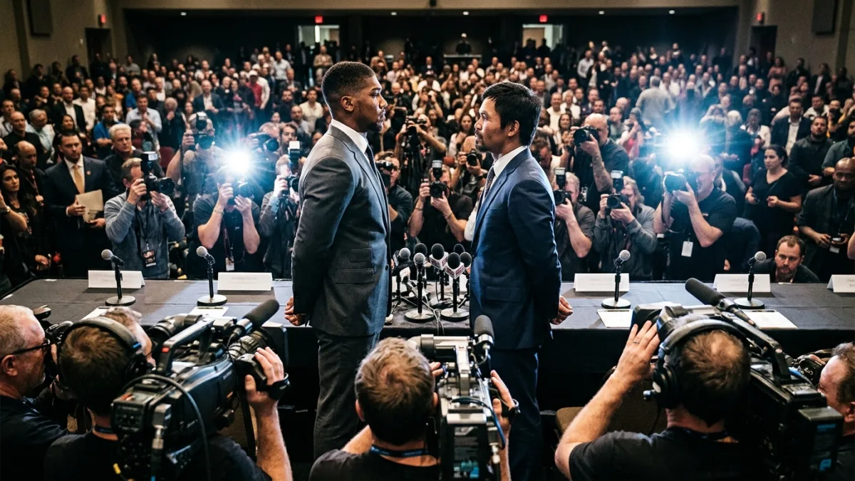 MAYWEATHER-PACQUIAO PRESS CONFERENCE VIDEO