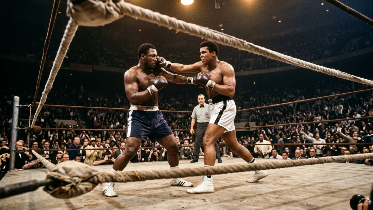 MUHAMMAD ALI-JOE FRAZIER 43 YEARS AGO TODAY
