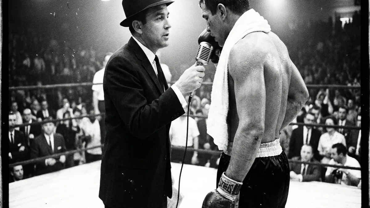 PICTURE OF DAY: MUHAMMAD ALI & LARRY MERCHANT
