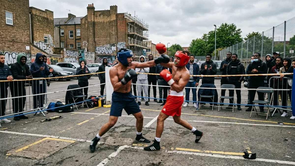 ORGANIZED STREET BOXING “THE NEW RAGE”
