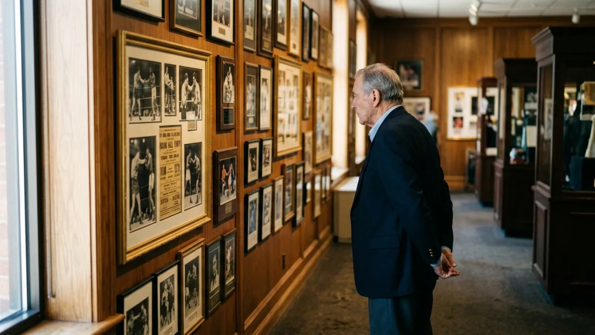 REFEREE MARTY DENKIN ON “WALL OF FAME”