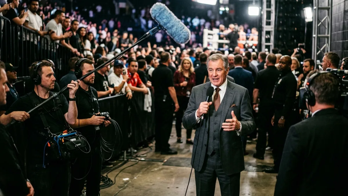 RING TALK BOXING FEATURES LARRY MERCHANT