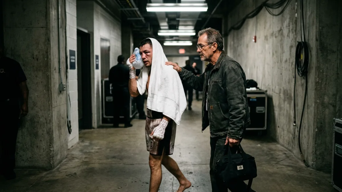SOMETIMES ALL YOU HAVE LEFT IN BOXING IS PRIDE