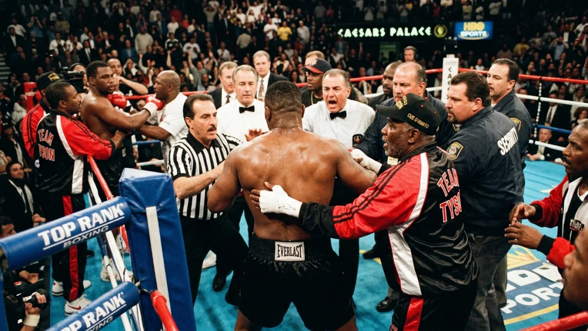 The Bite Fight: How Tyson vs Holyfield II Ended in Disqualification in 1997