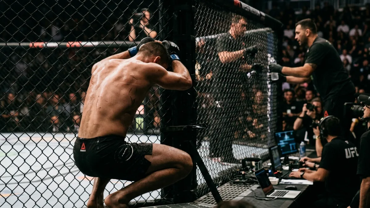 CHRIS WEIDMAN DESTROYS ANDERSON SILVA FOR UFC BELT!