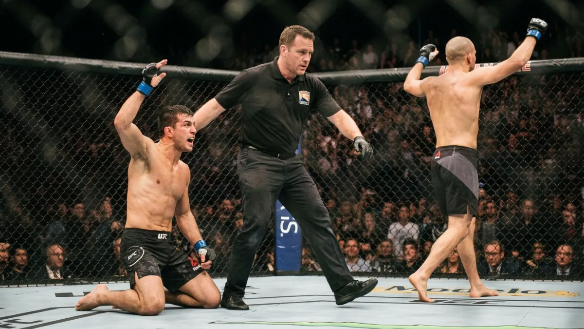 UFC 169 MARRED BY RENAN BARAO-URIJAH FABER REFEREE