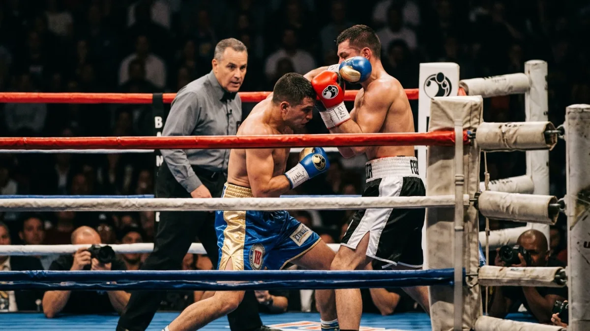 VICTOR ORTIZ FACES WORTHY LUIS COLLAZO