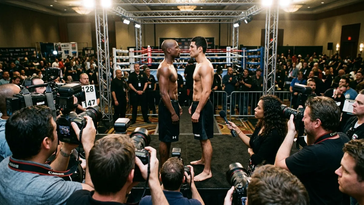 VIDEO:MAYWEATHER VS CANELO:RINGTALK LIVE AT THE WEIGH-IN!