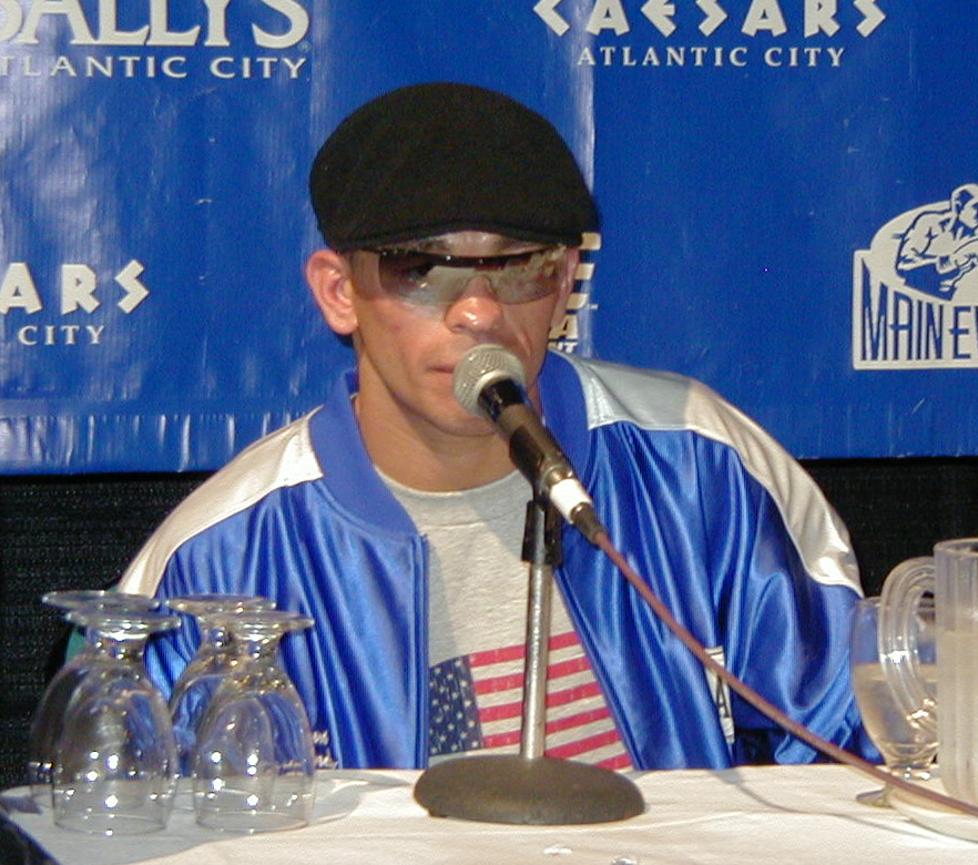 Portrait of boxer Arturo Gatti
