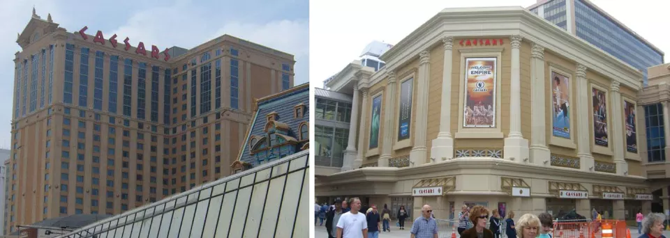 Caesars hotel and casino in Atlantic City