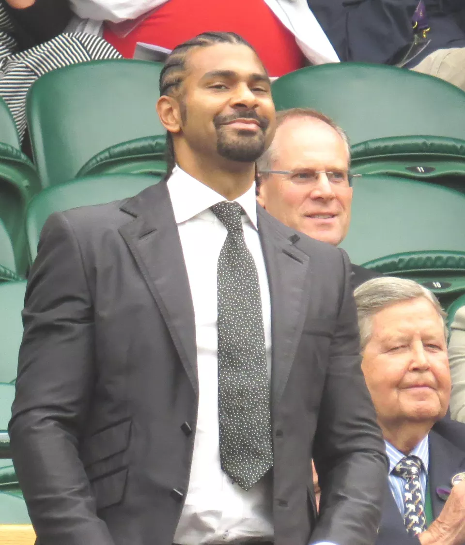 Former world champion boxer David Haye in London