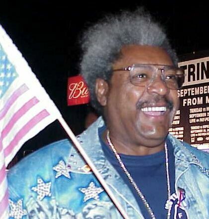 Boxing promoter Don King in 2001