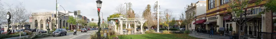 Street view of downtown Livermore, California