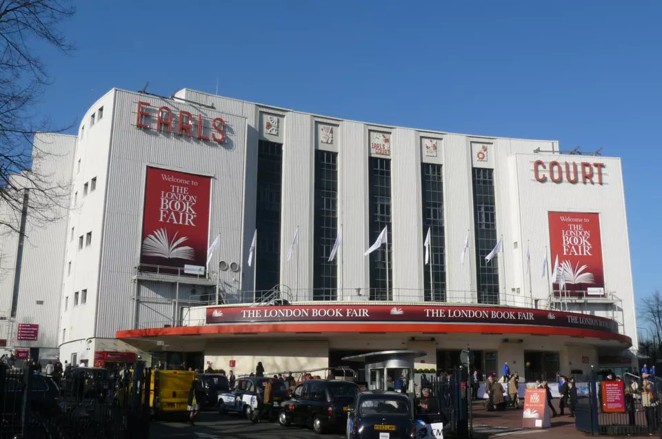 Exterior of the Earls Court Exhibition Centre in London