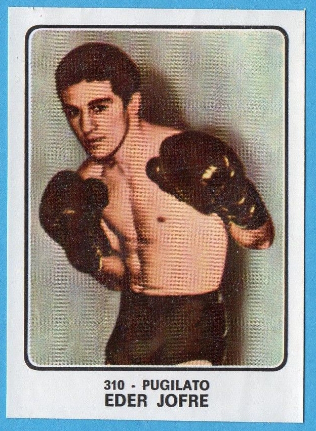 Portrait of Brazilian boxer Éder Jofre around 1973