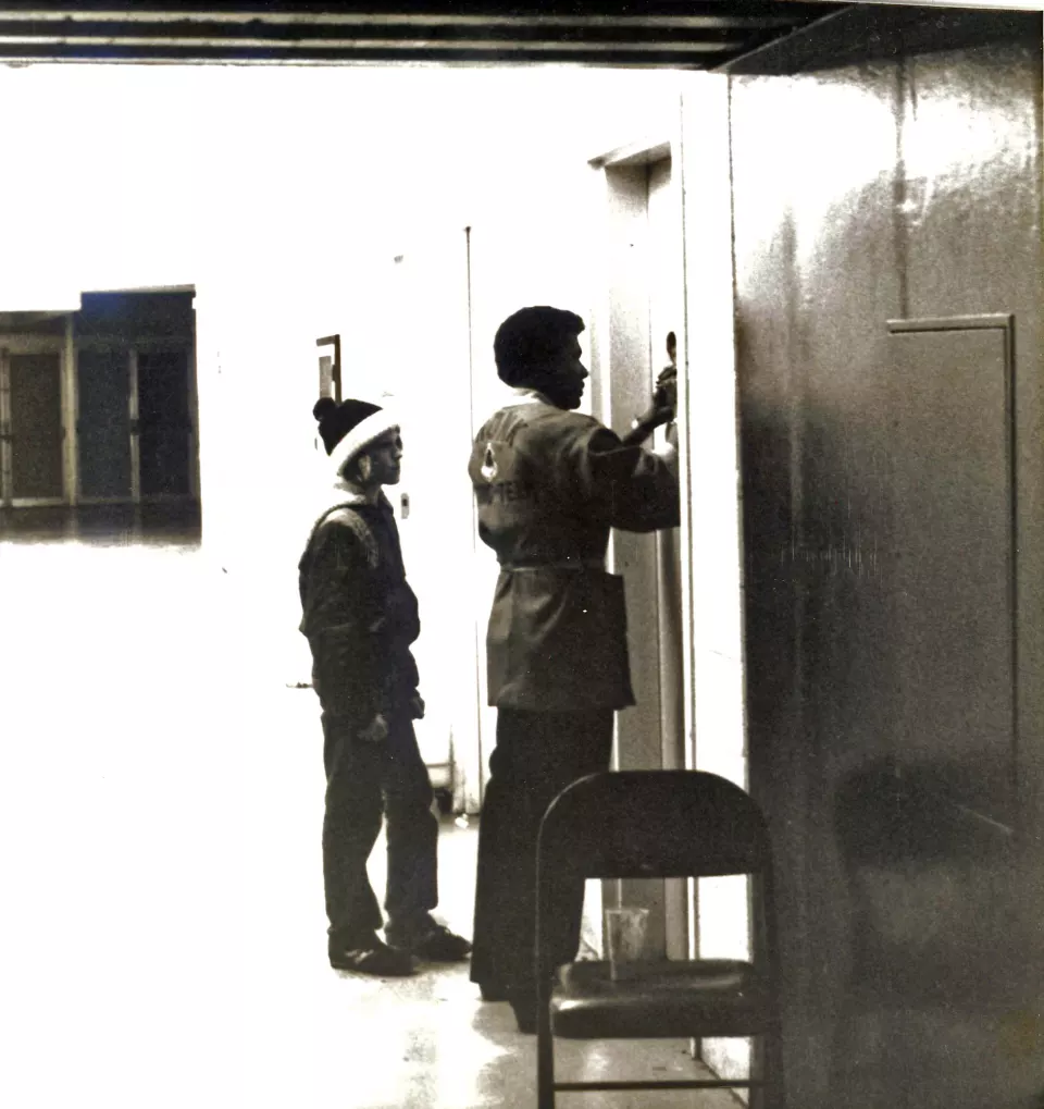 Trainer Emanuel Steward in Detroit in 1981