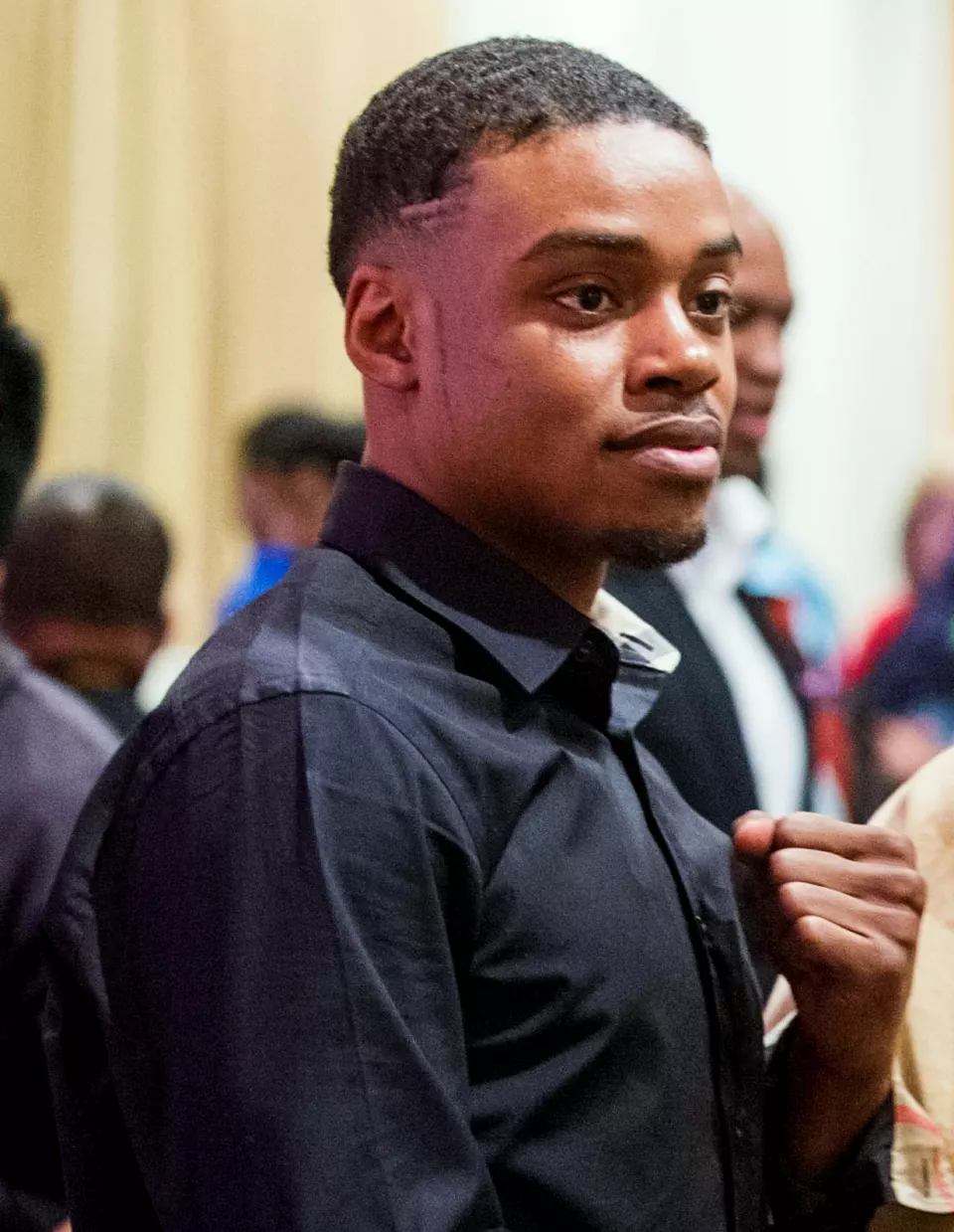Portrait of boxer Errol Spence Jr.
