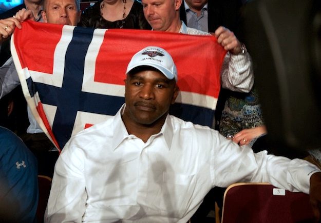 Portrait of Evander Holyfield