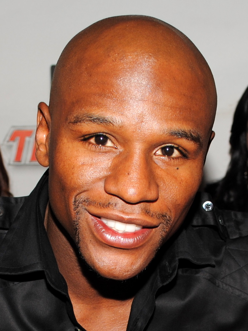 Portrait of Floyd Mayweather Jr.