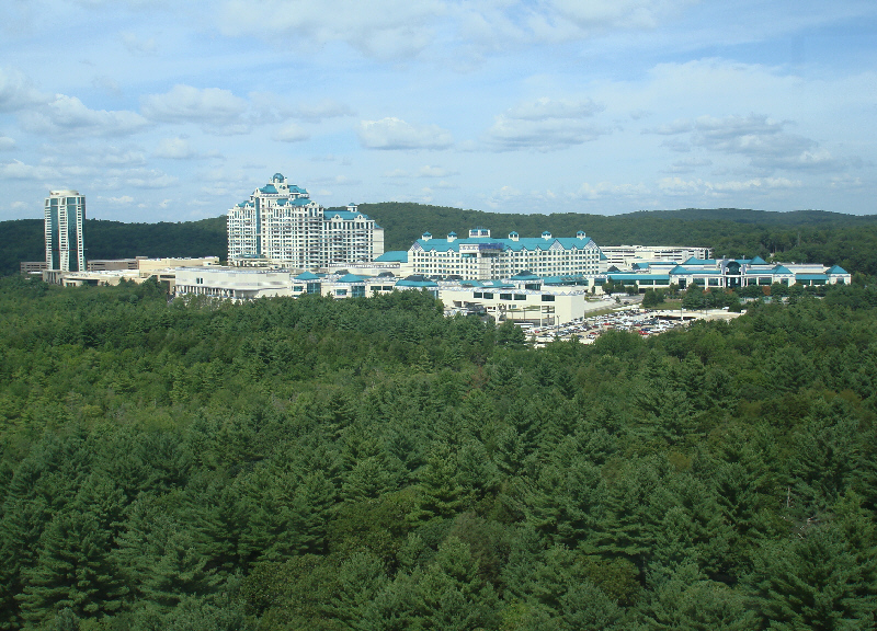Foxwoods Resort Casino building in Connecticut