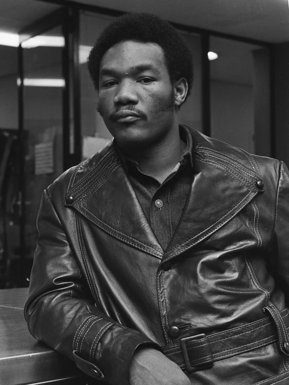 Heavyweight champion George Foreman in 1973