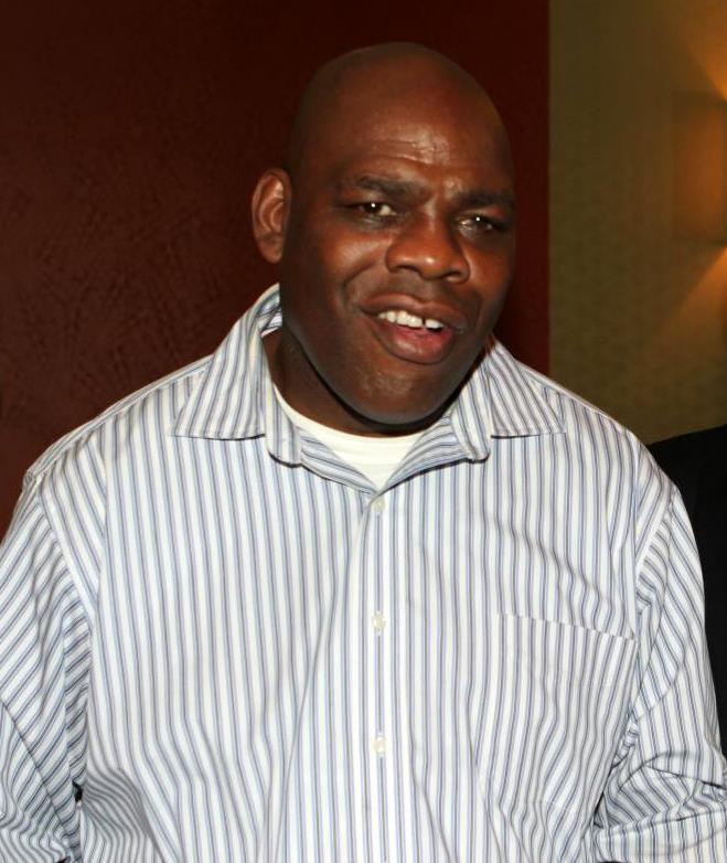 Former middleweight champion Iran Barkley in 2011