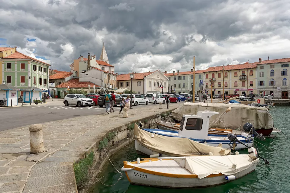 Seaside town of Izola on the Slovenian coast