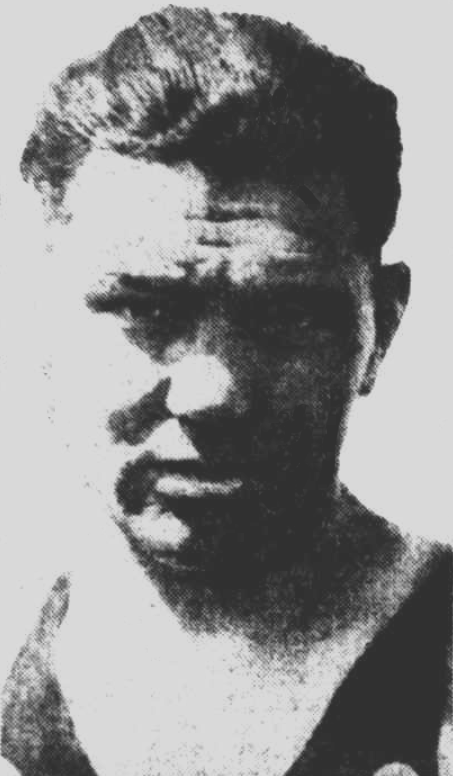 Portrait of heavyweight boxer Jack Dempsey