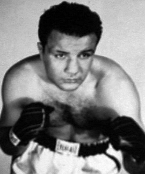 Portrait of middleweight boxer Jake LaMotta