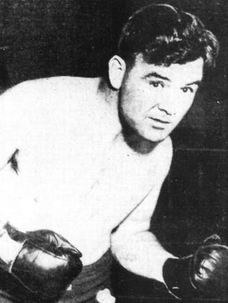 Black-and-white portrait of heavyweight boxer James J. Braddock