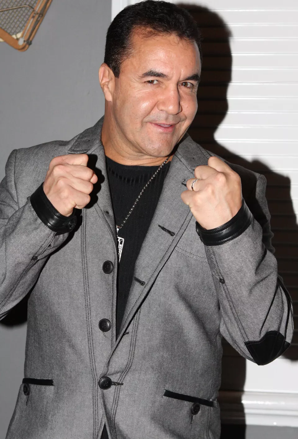 Portrait of former boxer Jeff Fenech