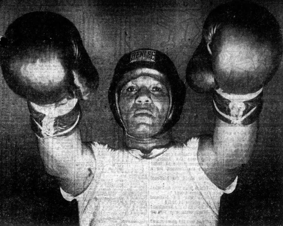 Portrait of Jersey Joe Walcott in 1953