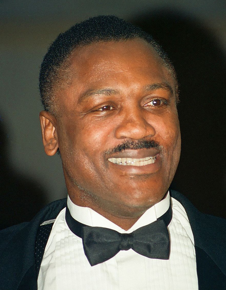 Joe Frazier smiling in his later years