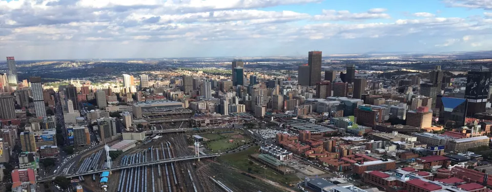 Johannesburg city skyline