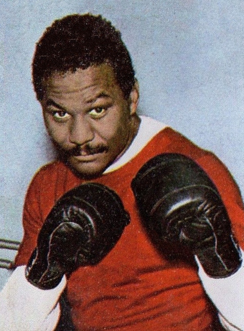 Portrait of welterweight boxer José Nápoles around 1973