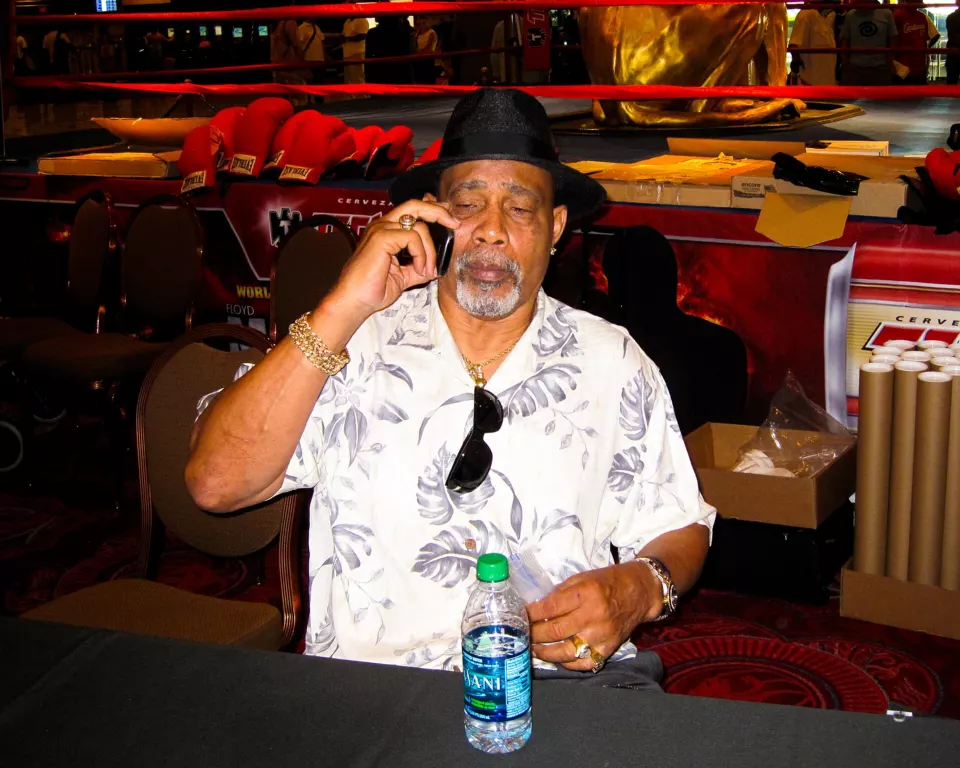 Ken Norton at the MGM Grand in Las Vegas