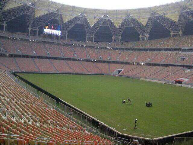 King Abdullah Sports City stadium in Jeddah, Saudi Arabia