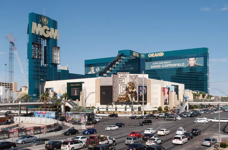 MGM Grand hotel in Las Vegas by day